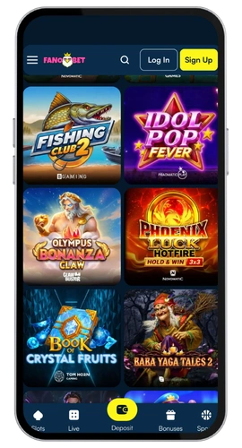 Fano Bet casino application